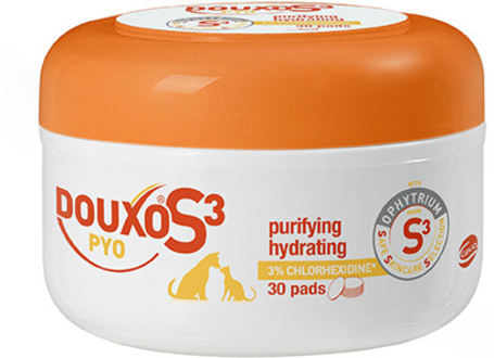 Douxo S3 Pyo törlőkendő kutyáknak és macskáknak