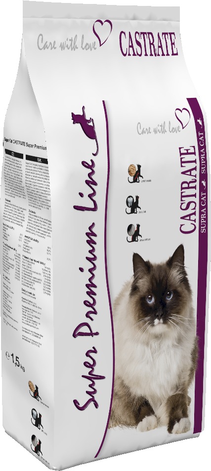 Supra Cat Castrat - Hrană pentru pisici sterilizate