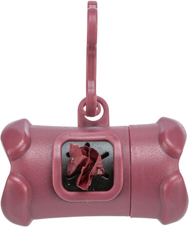 Trixie csont alakú kutyapiszok-zacskó tartó + 15 zacskó