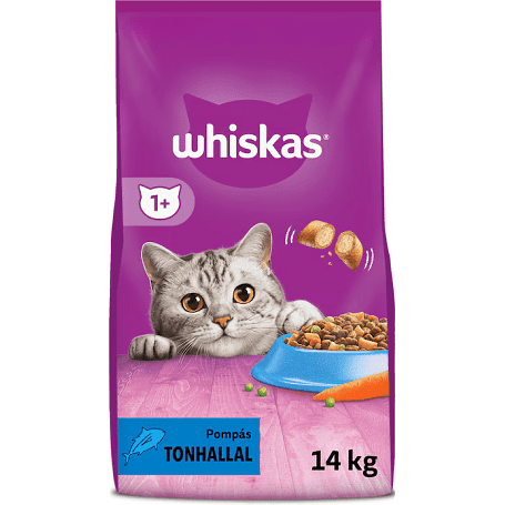 Whiskas tonhalas szárazeledel 14 kg