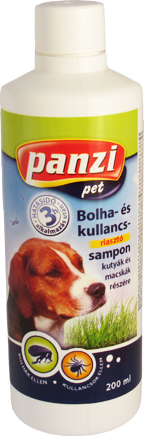 Panzi șampon pentru câini antipurici