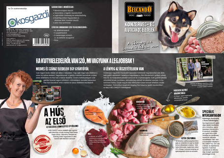 Belcando alutasak vadhússal, kölessel és vörös áfonyával