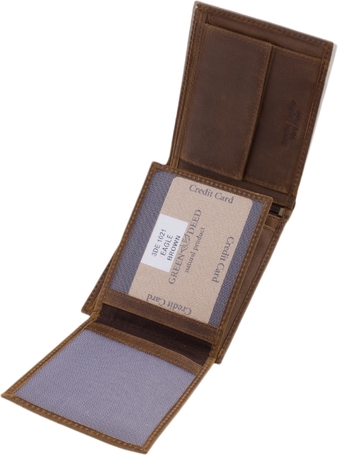 GreenDeed lovas bőr pénztárca