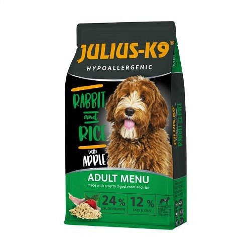 Julius-K9 Hypoallergenic Adult Rabbit & Rice