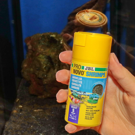 JBL ProNovo Shrimps Grano S Click főeleség shrimpek számára
