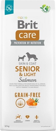 Brit Care Grain-Free Senior Salmon & Potato gabonaérzékeny idősödő kutyáknak