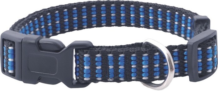 Happet fekete-kék kockás nyakörv