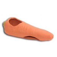 Adăpost ceramic în formă de morcov pentru animale de companie