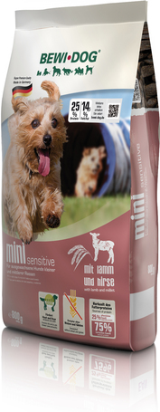 Bewi-Dog Mini Sensitive (báránnyal és kölessel) | Kutyatáp érzékeny gyomrú, kistestű kutyáknak