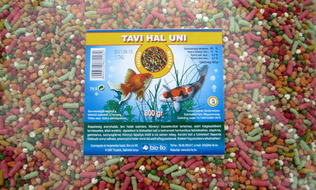 Bio-Lio Uni haltáp tavi halaknak