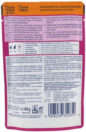 Vitakraft Poésie Délice Turkey szószos eledel macskáknak alutasakban