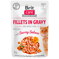 Brit Care Cat file de somon în sos 85 g