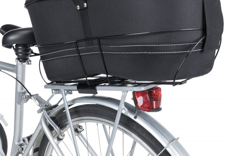 Trixie hátsó hosszú biciklikosár széles tartóra kutyáknak