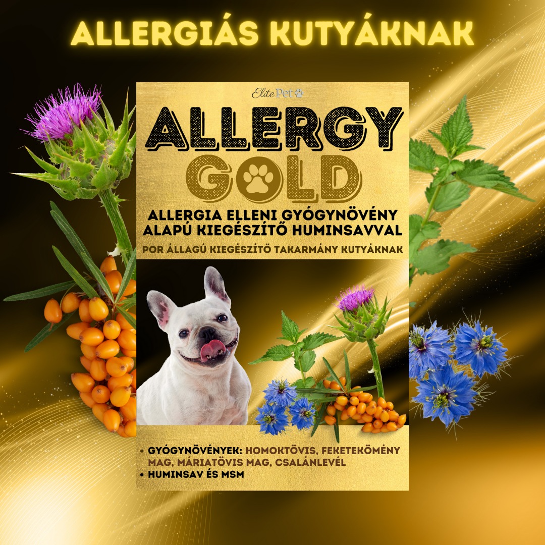Allergy Gold produs antialergic pentru câini
