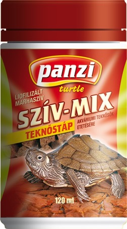 Panzi szívmix teknőstáp