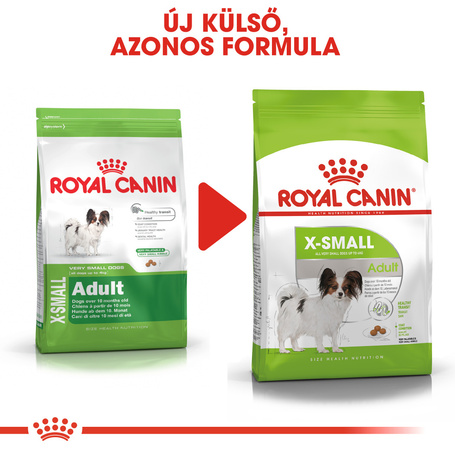 Royal Canin X-Small Adult - Nagyon kistestű felnőtt kutya száraz táp