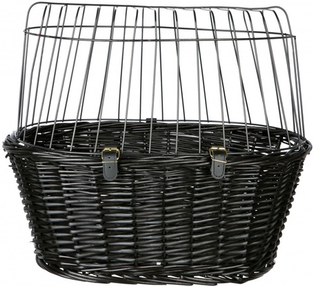 Trixie fonott szállítókosár kerékpárra kutyáknak