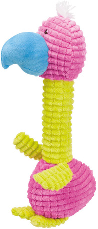 Trixie flamingó plüss kutyajáték belsejében sípolóval Trixie flamingó plüss kutyajáték belsejében sípolóval