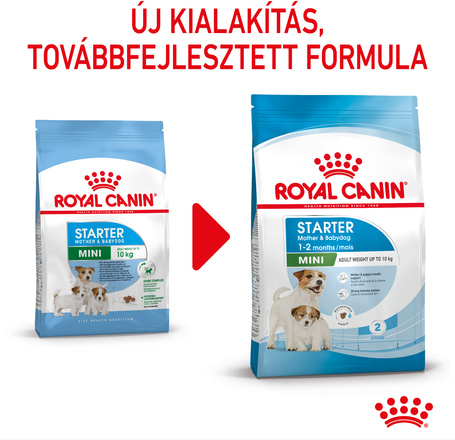 Royal Canin Mini Starter - Száraz táp kistestű vemhes szuka és kölyök kutya részére 2 hónapos korig