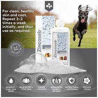 Zincoseb sampon viszkető és/vagy korpázó (seborrhoea) bőrre kutyáknak és macskáknak #9