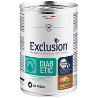 Exclusion Monoprotein Vet Diet Diabetic Prok & Sorghum and Pea All Breeds