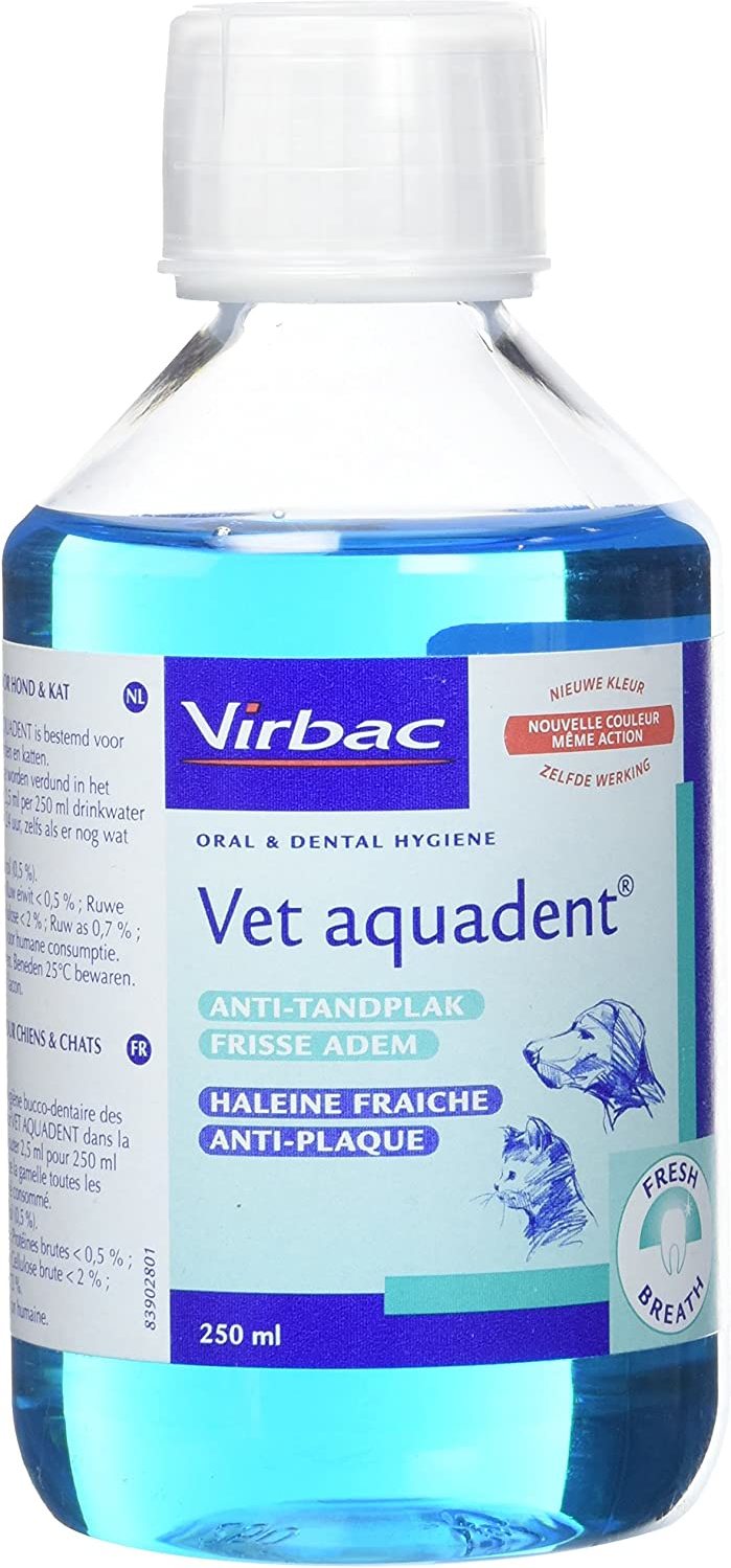 Virbac Vet Aquadent soluție de igienă orală aromatizată