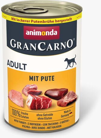 Animonda GranCarno Adult Pute pulykás konzerv