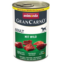 Animonda GranCarno Adult conservă cu vită și vânat