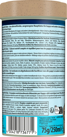 Tetra Guppy Mini Flakes lemezes eledel guppiknak