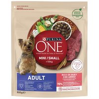 Purina One Mini/Small Adult Beef & Rice | Hrană uscată petru câini de talie mică