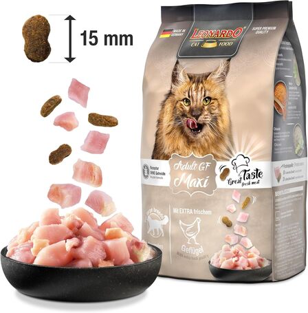 Leonardo Adult GF Maxi száraztáp nagytestű macskáknak