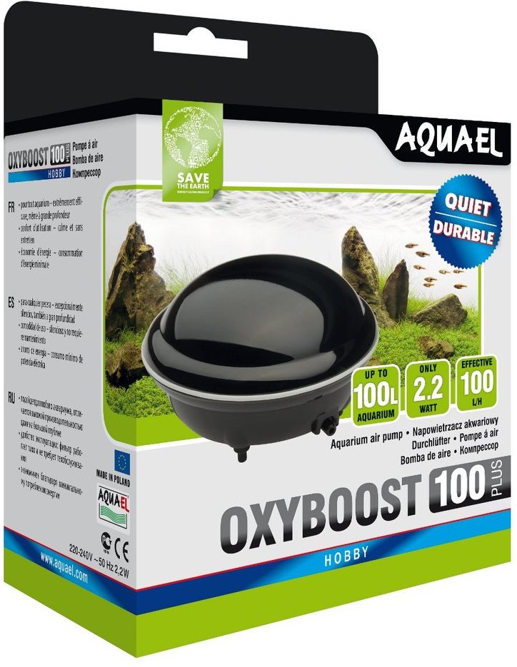 AquaEl Oxyboost Plus - Pompe de aer acvariu - zoom