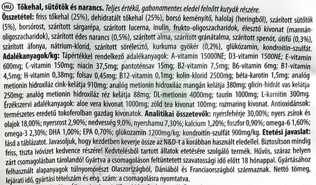 N&D Dog Ocean Adult Medium/Maxi sütőtök, tőkehal & narancs | Közepes és nagytestű felnőtt kutyáknak