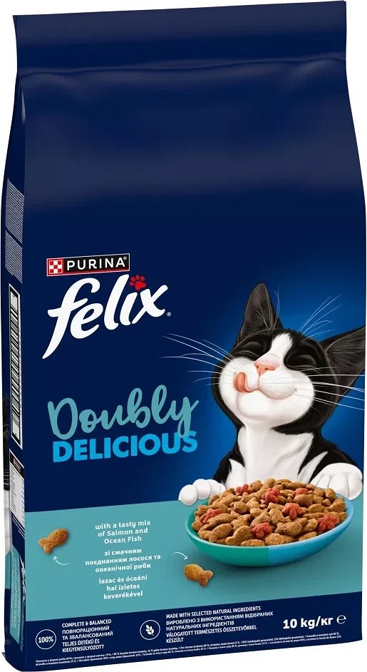 Felix Doubly Delicious hrană uscată cu somon - zoom