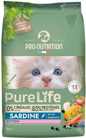 Pro-Nutrition Pure Life Cat Kitten | Hipoallergén táp kölyökcicáknak