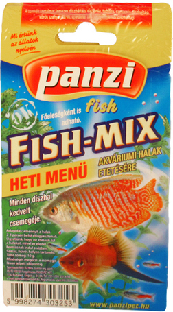Panzi Fish-Mix hetimenü akváriumi díszhalaknak