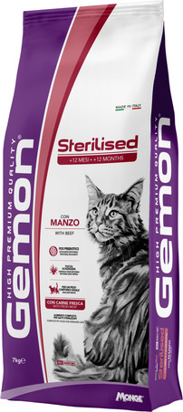 Gemon Cat Adult Sterilised Beef