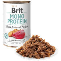 Brit Mono Protein Tuna & Sweet Potato | Hipoallergén konzerves kutyatáp tonhallal és édesburgonyával #2
