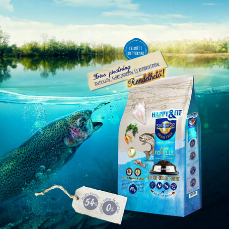 Happy&Fit Superior GF Hypo friss pisztráng és halolaj