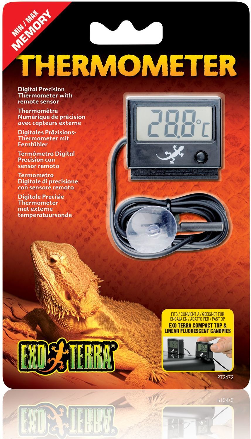 Exo Terra Digital Thermometer – Termometru digital si higrometru - zoom