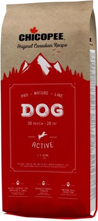 Chicopee Pro-Nature Line Active száraztáp aktív kutyák részére