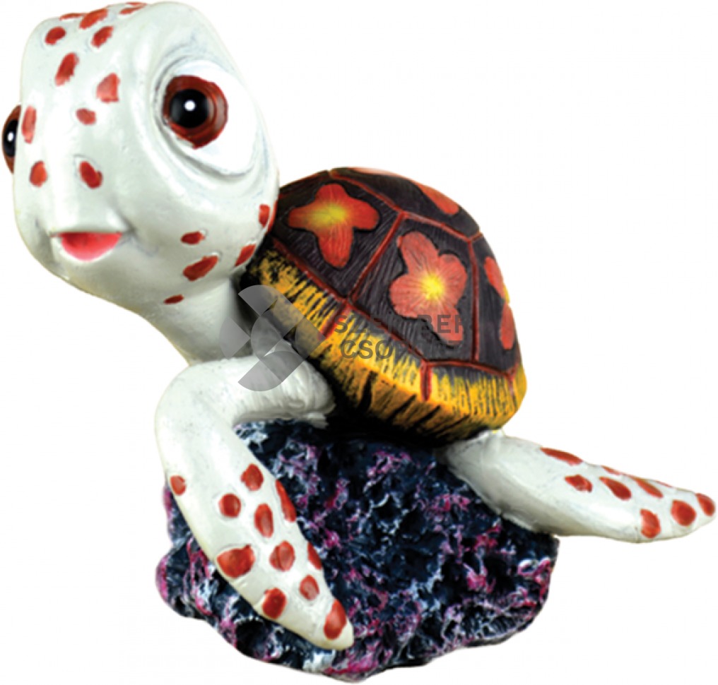 Happet decorațiune broască țestoasă pentru acvarii nano