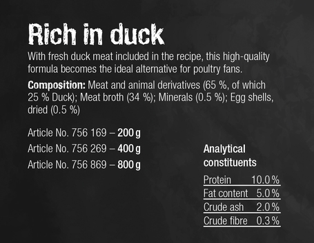 Leonardo kacsahúsban gazdag konzerves macskaeledel