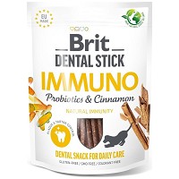 Brit Dental Stick Immuno cu probiotice și scorțișoară