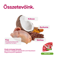N&D Cat Grain Free Quinoa Skin & Coat Quail – Bőr- és szőrproblémákra #5
