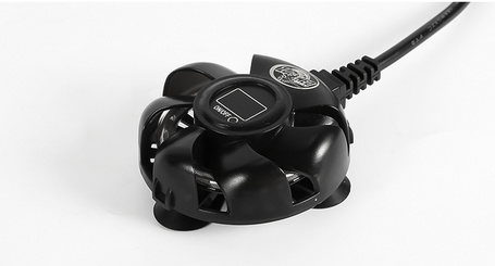 Circular X-338 digitális mini akvárium fűtő kis akváriumokba, víziteknős terráriumokba