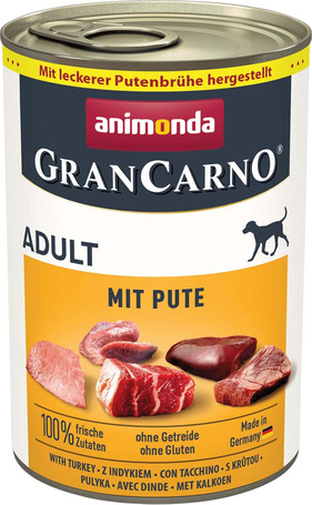 Animonda GranCarno Adult Pute pulykás konzerv