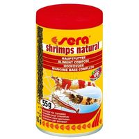 Sera Shrimps Natural – Granulátumos eleség garnéláknak