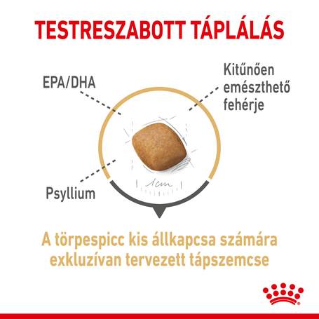 Royal Canin Pomeranian Adult - Pomerániai törpespicc felnőtt kutya száraz táp