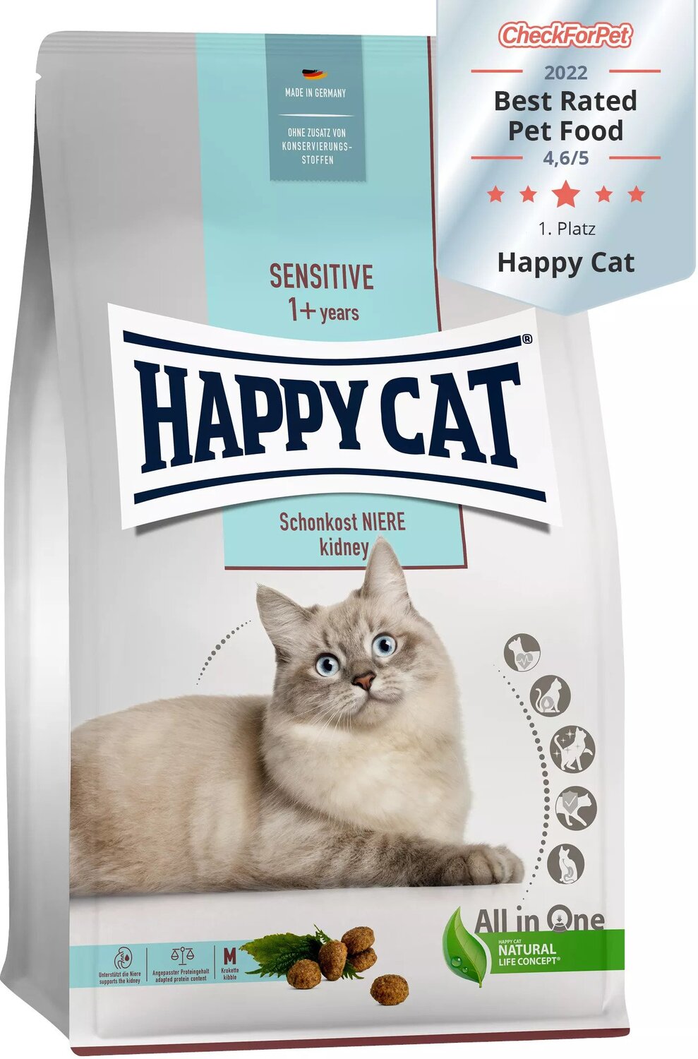 Happy Cat Adult Sensitive Kidney Schonkost Niere